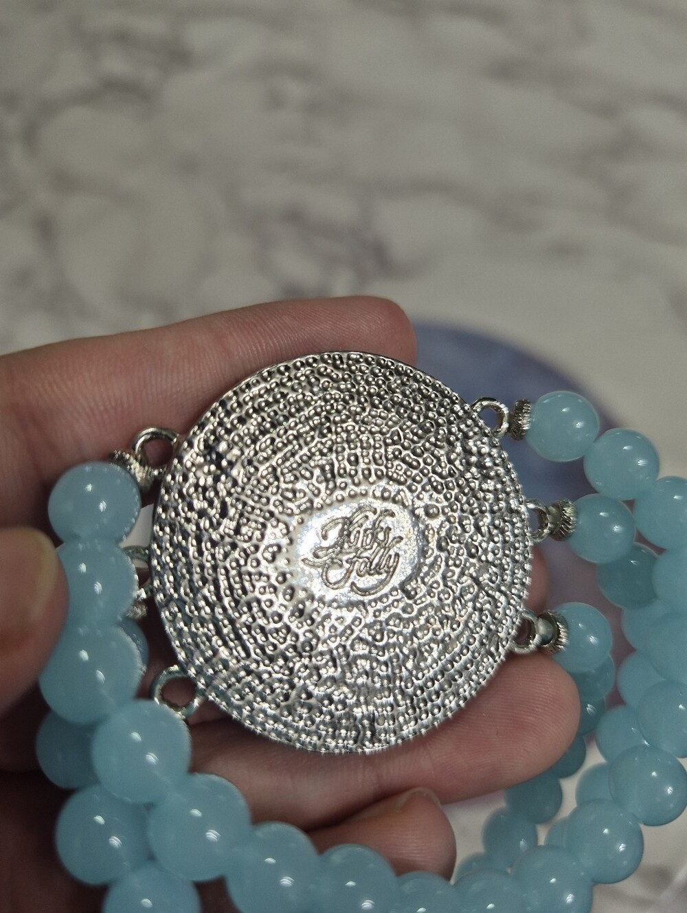 Kirks Folly Blue Moon Face Bracelet - Picture 7 of 9